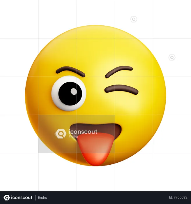 Laughing Face Emoji 3D Icon