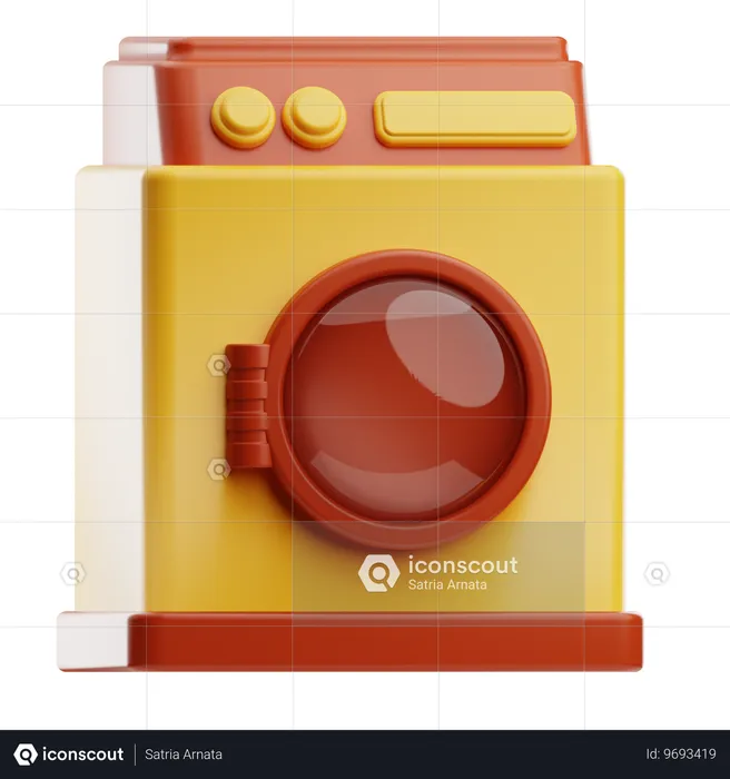 Laundry  3D Icon