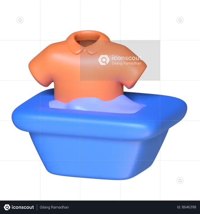 Laundry  3D Icon