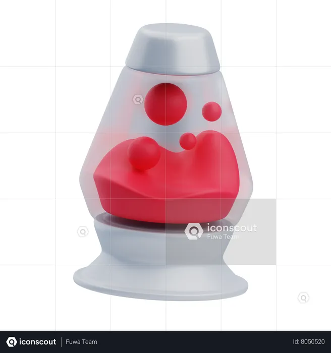 Lava Lamp  3D Icon