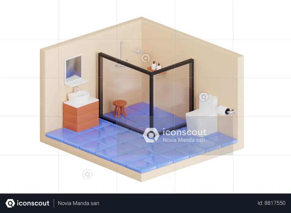 Lavabo  3D Illustration