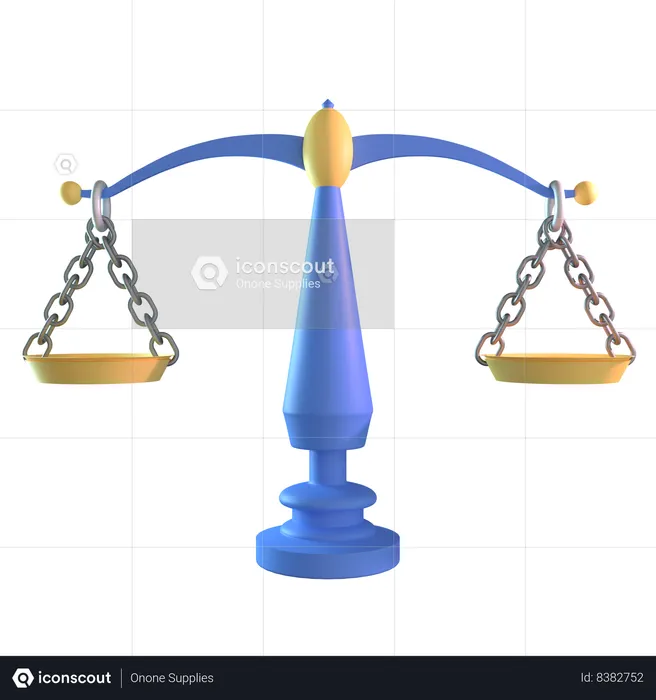 Law  3D Icon