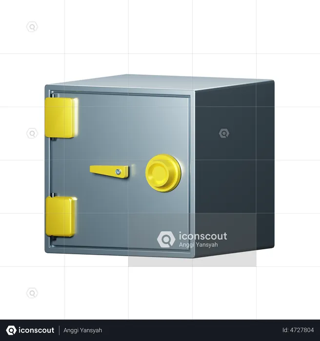 Law Document Locker  3D Illustration