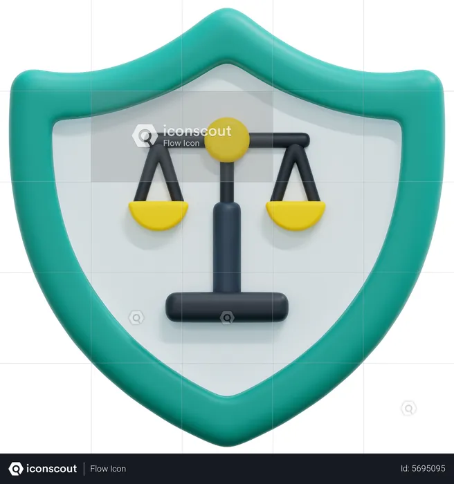 Law Insurance  3D Icon