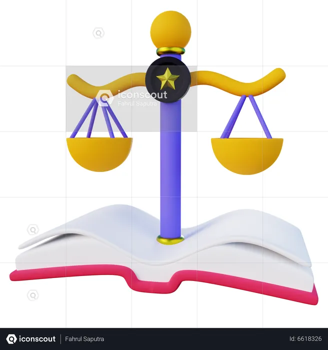 Law School  3D Icon
