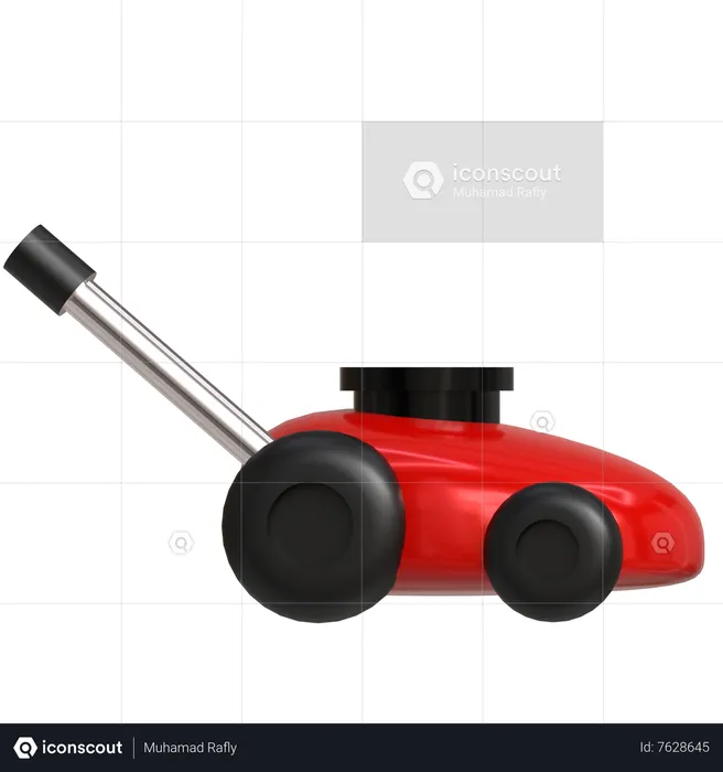 Lawn Mower  3D Icon