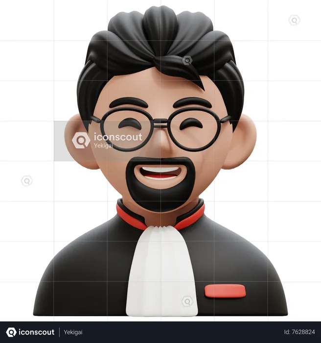 Lawyer  3D Icon