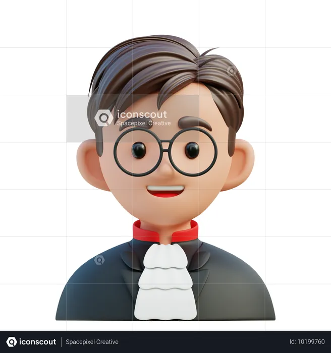 Lawyer  3D Icon