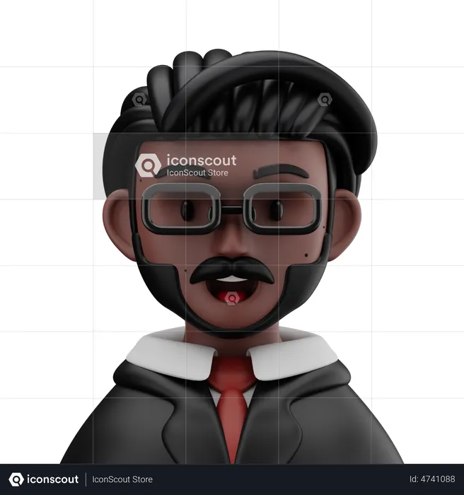 Lawyer  3D Icon