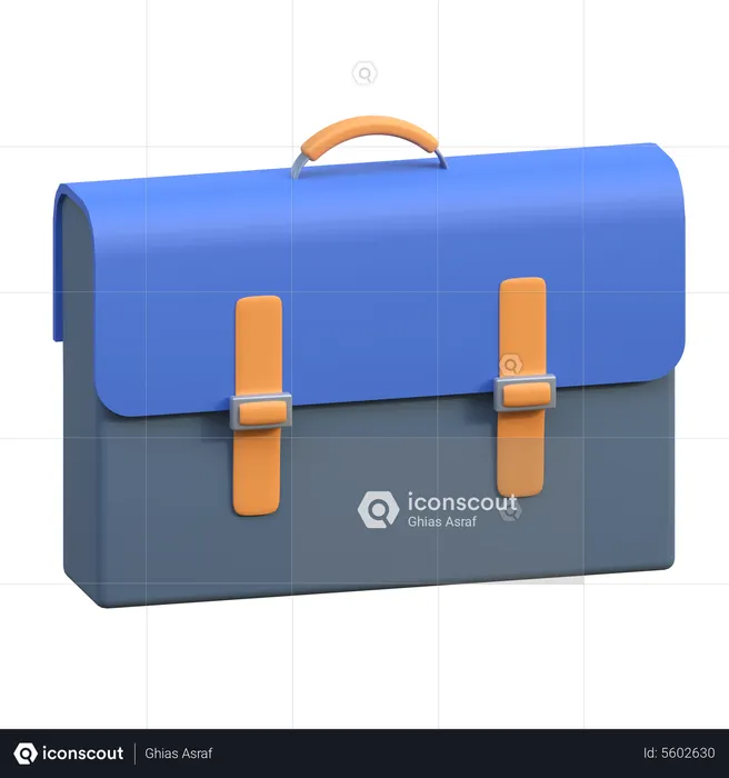 Lawyer Briefcase  3D Icon