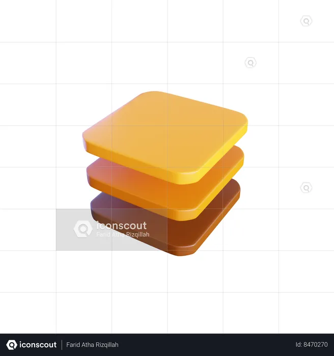 Layers  3D Icon