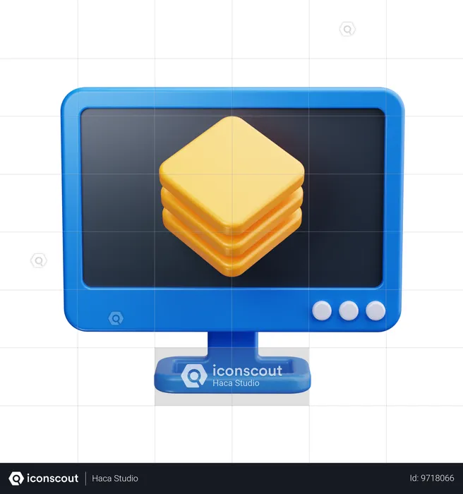 Layers  3D Icon