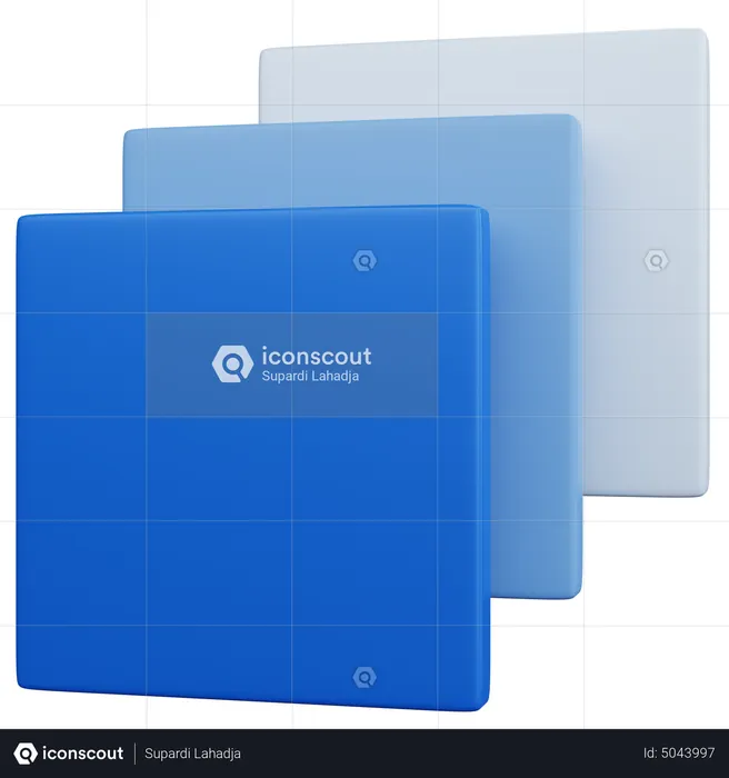 Layers  3D Icon