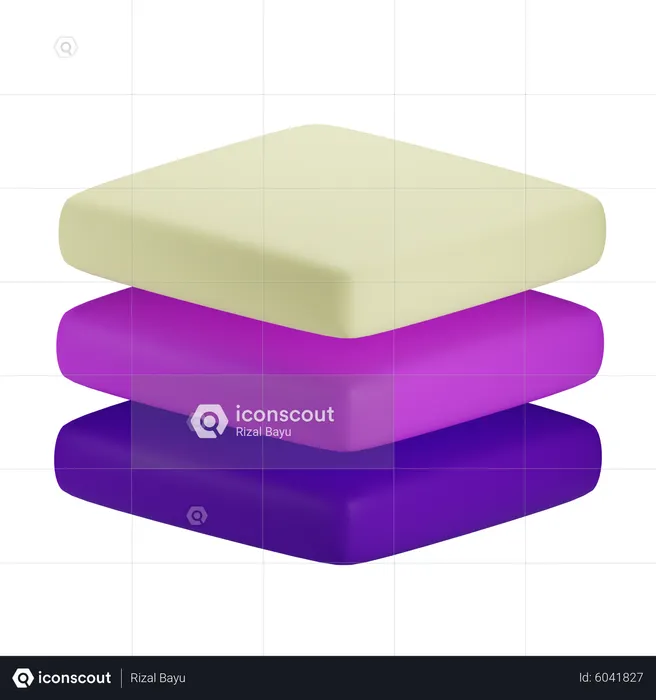 Layers  3D Icon