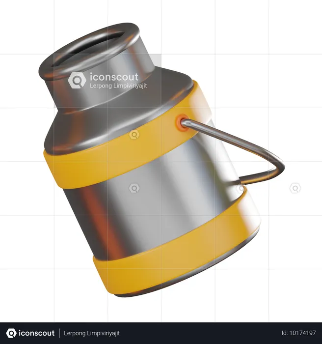 Le lait peut  3D Icon