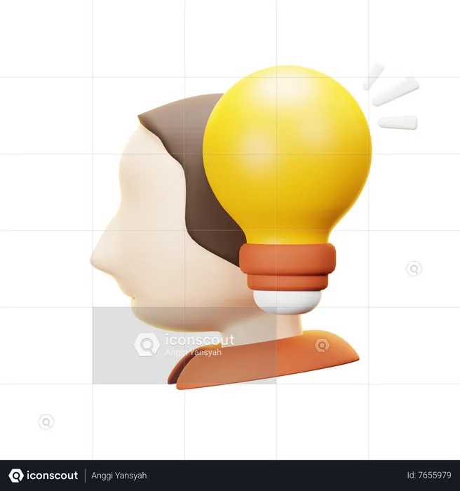 Leader Idea  3D Icon