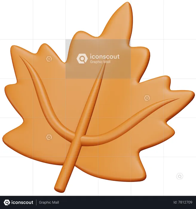 Leaf  3D Icon