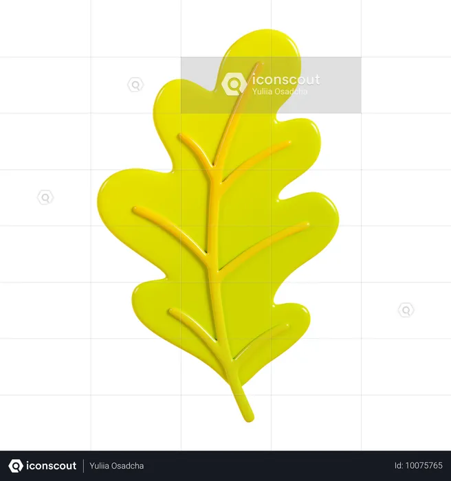 Leaf  3D Icon