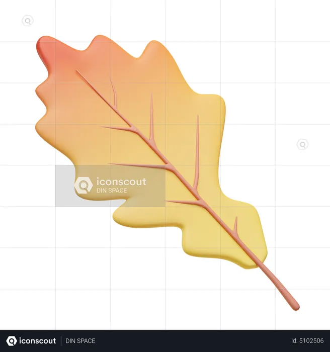 Leaf  3D Icon