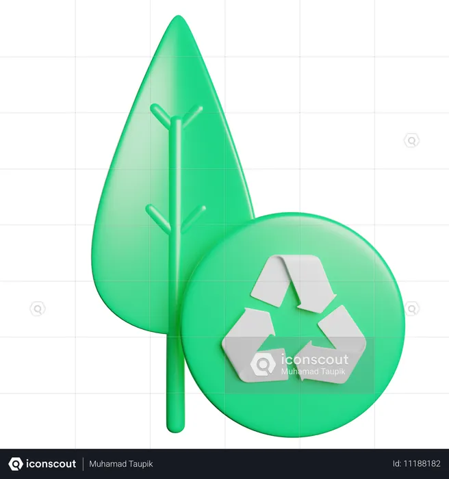 Leaf  3D Icon