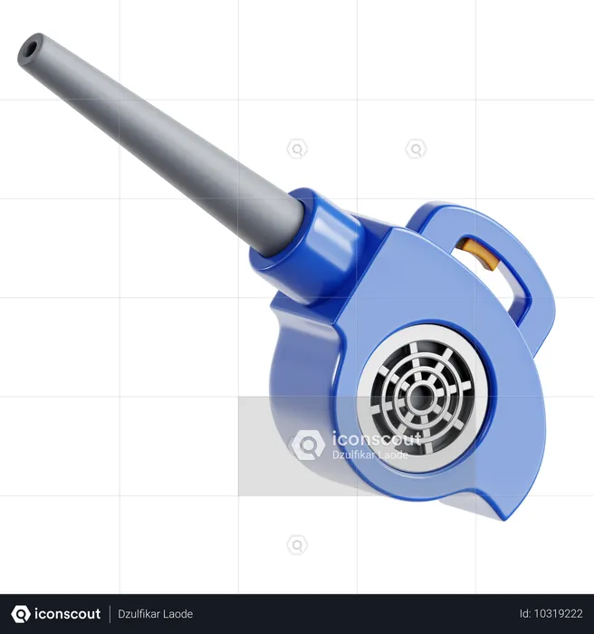 Leaf Blower  3D Icon