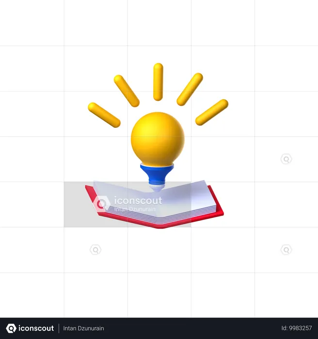 Learning Idea  3D Icon