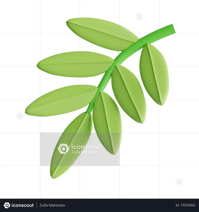 Leaves  3D Icon