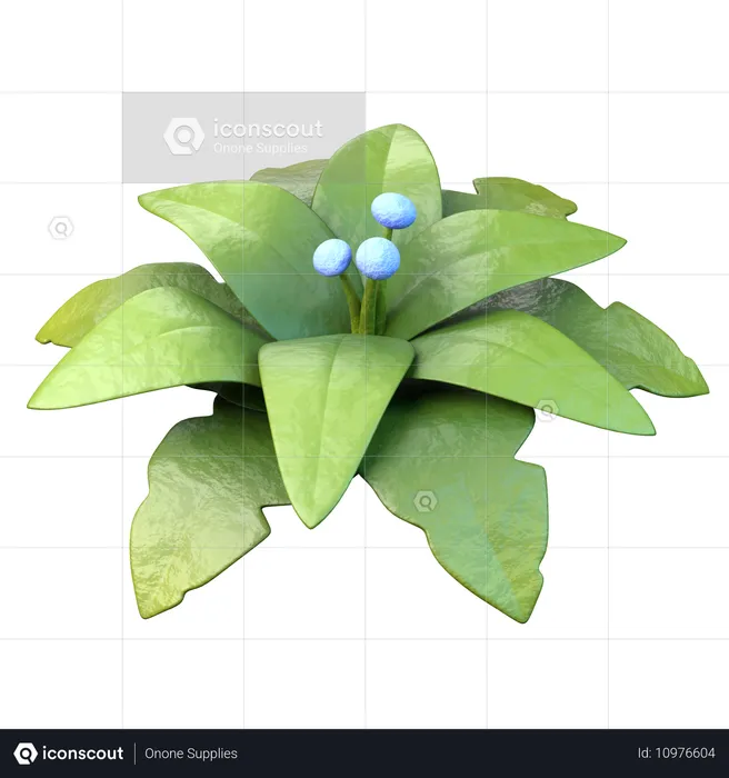 Leaves  3D Icon