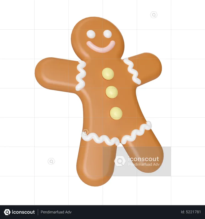 Lebkuchen  3D Icon