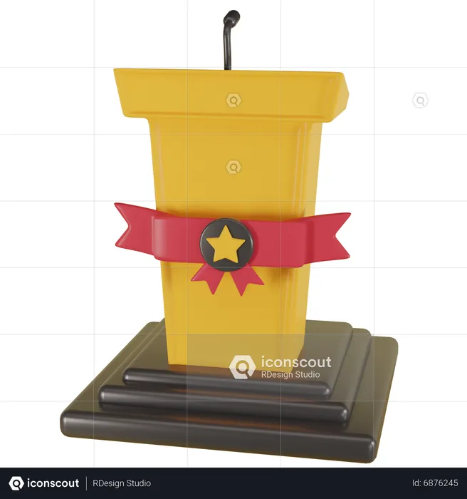 Lectern  3D Icon