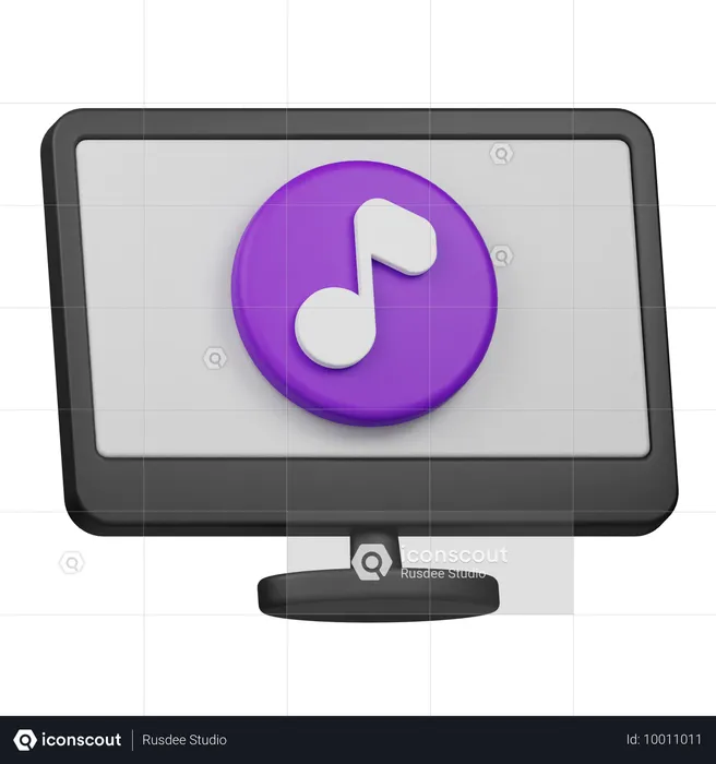 Lecteur de musique  3D Icon