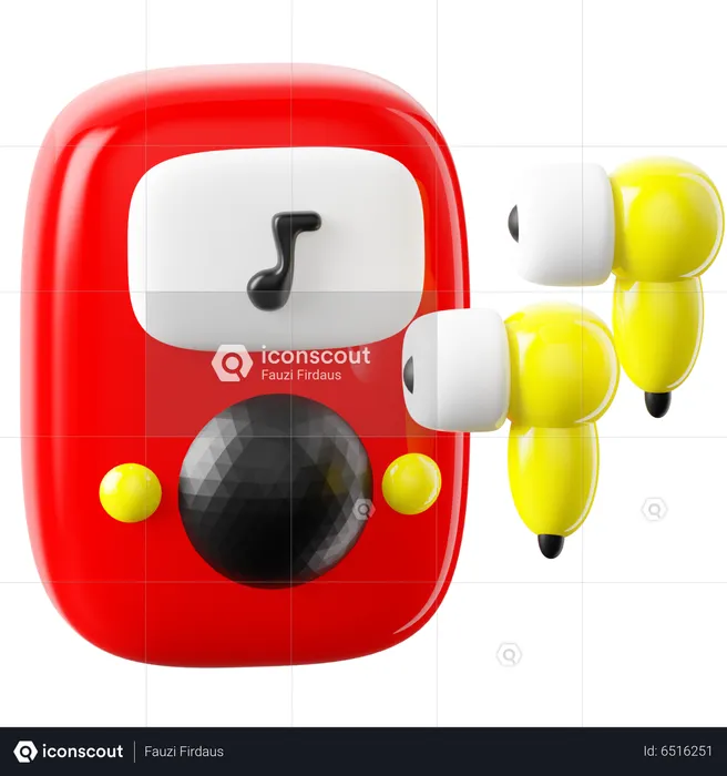 Lecteur mp3  3D Icon