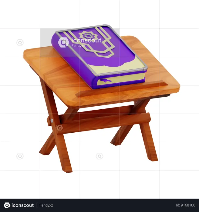 Lire le Coran  3D Icon