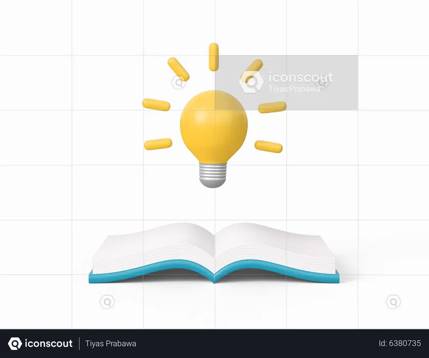 Lecture créative  3D Icon