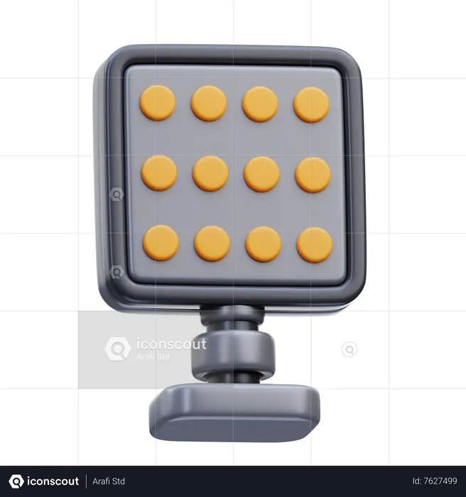 Led Light  3D Icon