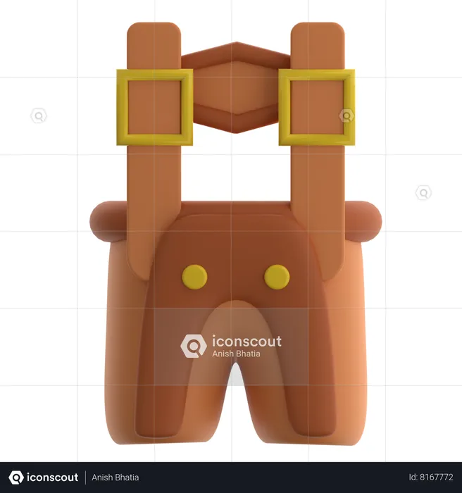 Lederhosen  3D Icon