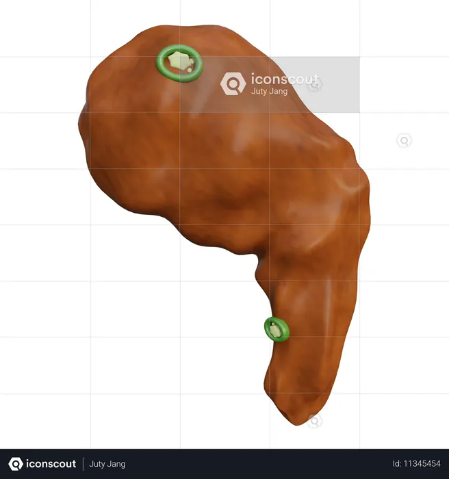 Leg piece  3D Icon