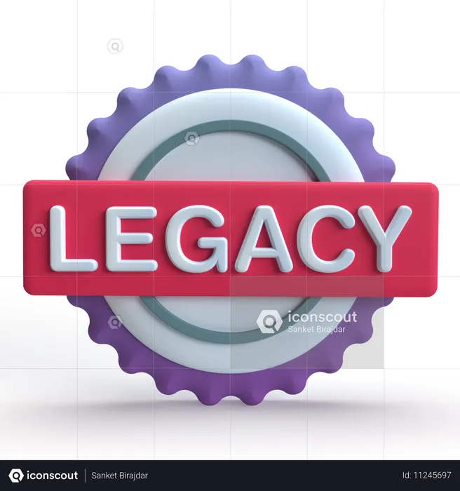 Legacy  3D Icon