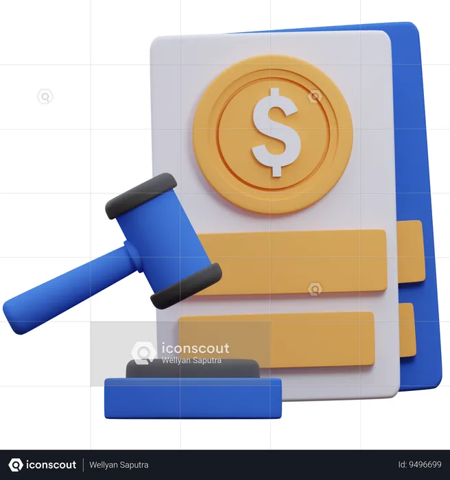 Legal Compliance And Business Ethics  3D Icon