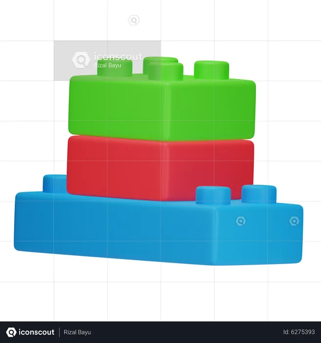 Lego  3D Icon