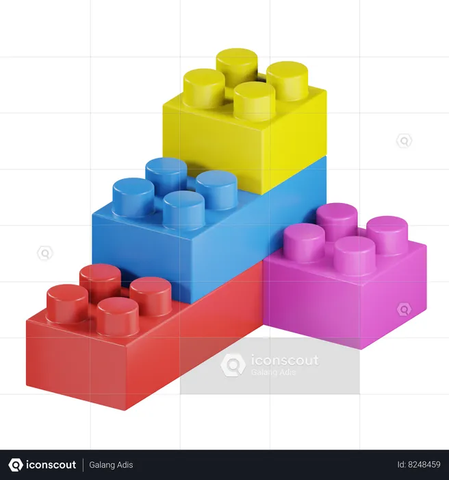 Lego Building Block Bricks Stock Photo - Download Image Now - Lego