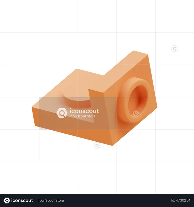 Lego Piece  3D Icon