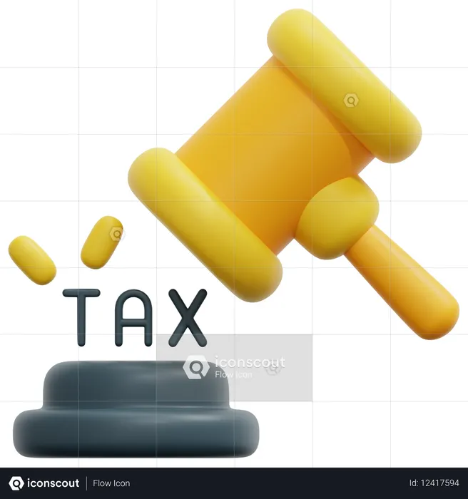 Imposto legal  3D Icon