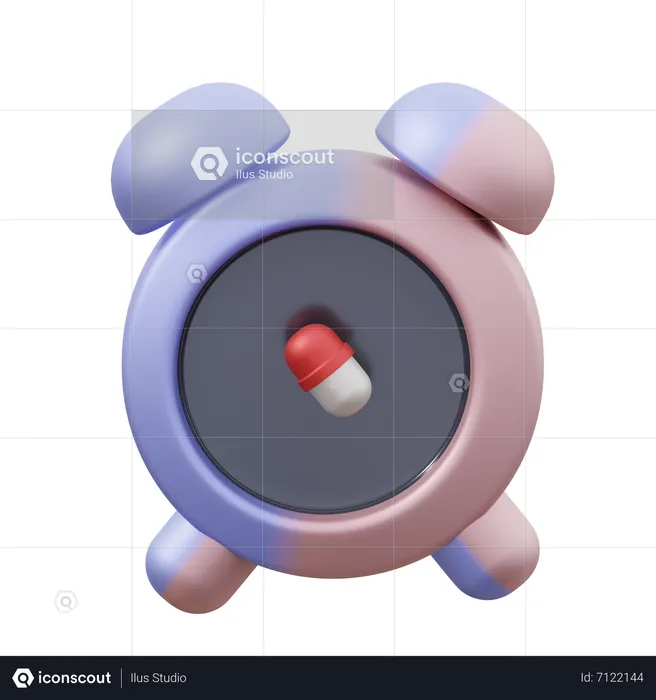 Lembrete de medicação  3D Icon