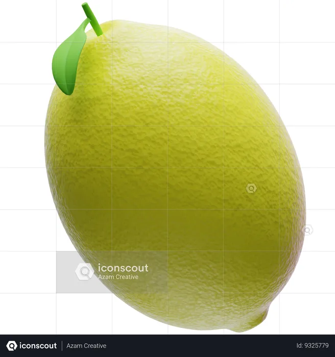 Lemon  3D Icon