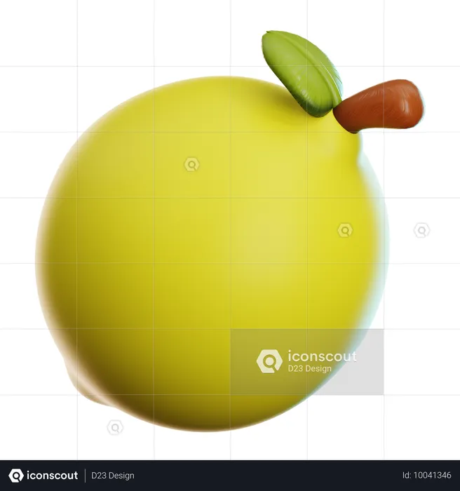 Lemon  3D Icon