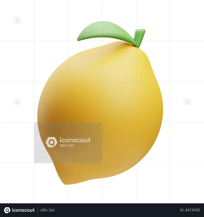 Lemon  3D Icon