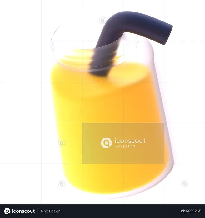 Lemon Water  3D Icon
