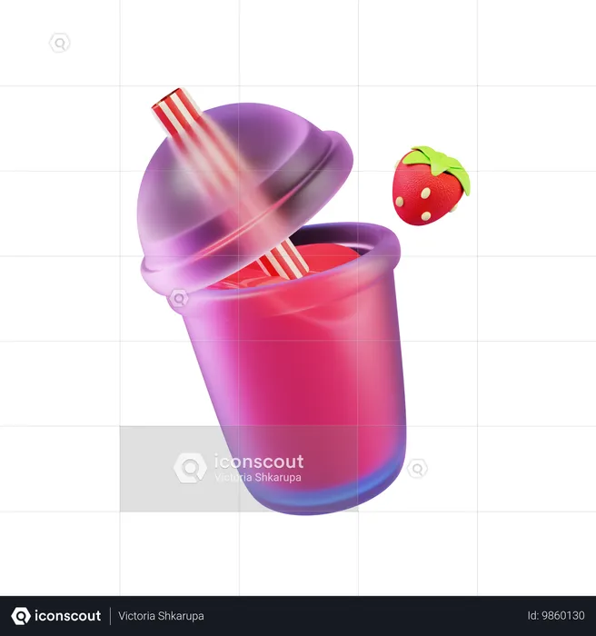 Lemonade  3D Icon