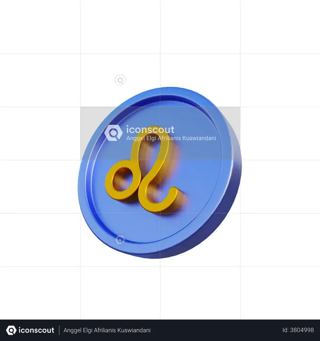 Leo  3D Illustration